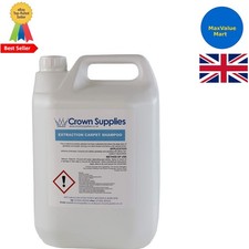 5L Professional Carpet Shampoo - Lemon Scent, All-Machine Cleaning Solution 5.80 per litre