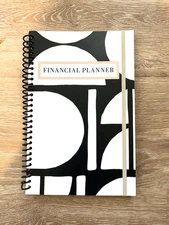Home Finance and Bill Organizer with Pockets Monthly Budget Planner Trackers