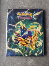 Pokemon TCG Binder Zacian Zamazenta mit Karte...