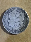 1894-O $1 Morgan Silver Dollar 90% Circulated Junk Cull