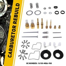 Juego de 2 piezas de reparación de carburador para Honda Shadow ACE 1998-2003 750 2002