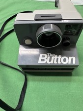 Vintage 80s Polaroid The Button Instant Land Camera - Untested