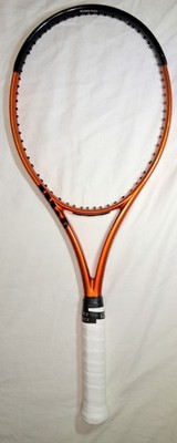 WILSON BURN 100 V5  4 ³/ '' Grip Tennis Racquet  unstrung USED