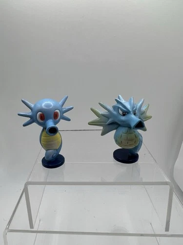 Tomy 1999 Vintage Pokemon Figure 2” Horsea And Seadra