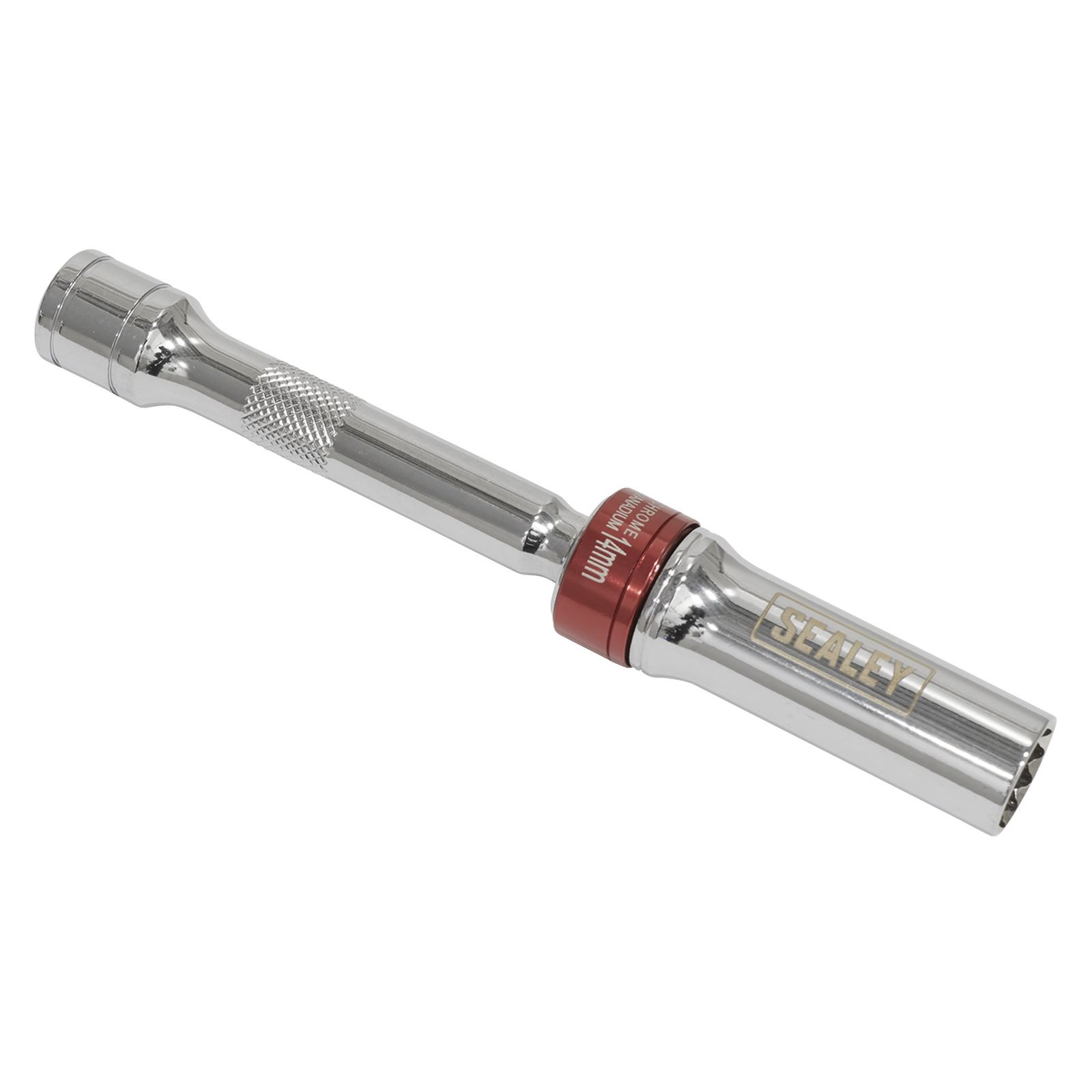 Sealey Spark Plug Socket with Universal Joint 3/8""Sq Drive 12-Point 150 x 14mm A - Image 4