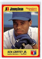 1991 Jimmy Dean Signature Edition - Oddball Food Issue - Ken Griffey Jr #2