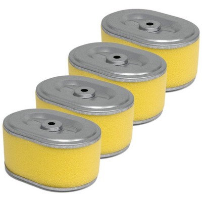 4PK Air Filter Combo For John Deere Mowers 180A 180B 180C 220A 220B AM123909