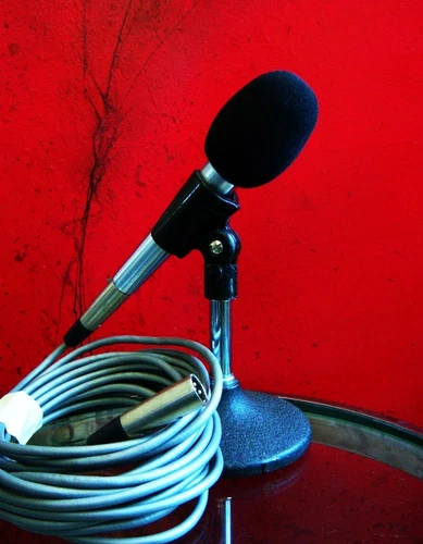 Vintage 1970's Electro Voice 660 dynamic cardioid microphone w accessories 664 3