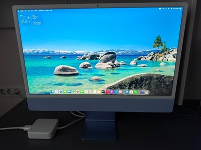 Apple iMac 2021 M1 24-inch 8-core GPU and 8-core CPU, 16GB RAM, 1TB SSD