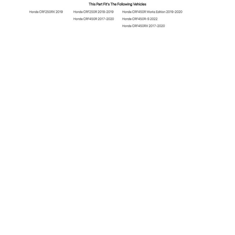 Filtro de aire Tusk First Line para Honda CRF250R 2018-2019 Foto 4 de 4