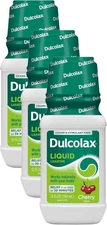 Dulcolax Liquid Laxative Cherry Flavor Stimulant Free Gentle Relief 12oz 3 Pack
