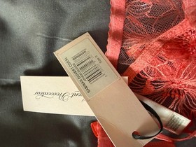 Agent Provocateur Sabinah Coral Ouvert Brief brief size 6 NWT