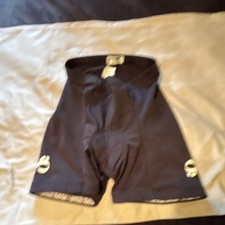Pearl Izumi Women's Black Padded Cycling Shorts Medium Polyester Spandex