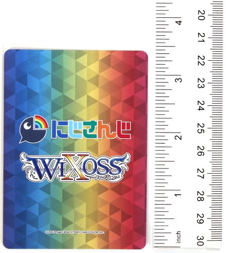 Wixoss Nijisanji Tsukino Mito Holo Vtuber card WXDi-CP01-TK01P Japanese - Picture 4 of 4