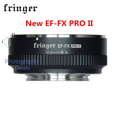 Fringer EF-FX2 PRO II AF Adapter For EF Mount Lens To For Fujifilm Fuji X Camera