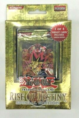 Yu-gi-oh Yugioh Rise Of Destiny Special Edition - 3 1st ed pks + 