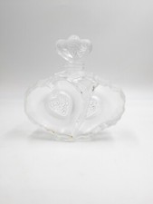 Superbe Flacon de parfum Lalique édition limitée en Cristal "Deux Coeur" 2004