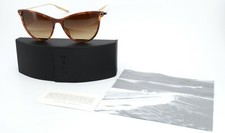 SALT. Sunglasses NIA BSCT Polarized Cat-Eye Brown Gold Acetate Titanium 58-16...