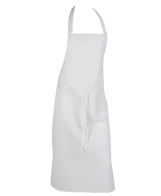 Profi Uni Weiß Latzschürze Köche Bäcker Köche Küche Polycotton Pinny
