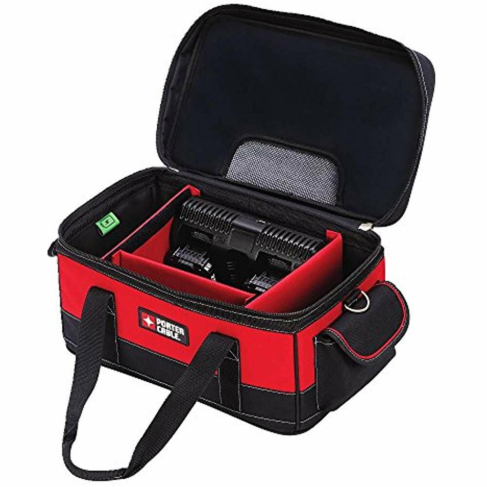 PORTERCABLE 20V MAX Lithium Battery Charger, Dual Port Batteries