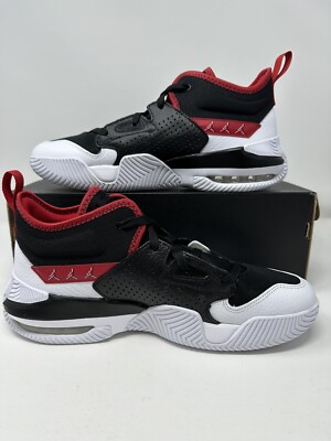 Nike Air Jordan Stay Loyal 2 Shoe Black White Gym Red Retro