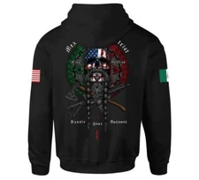 Howitzer Style Men's Hoodie Beltran Pride Military Grunt MFG