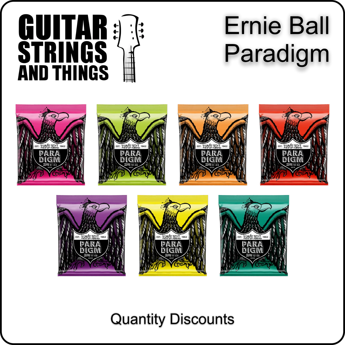 Ernie Ball Paradigm Regular Slinky 10-46 - Five Star Guitars