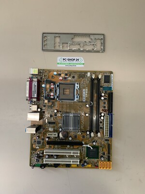 Pegatron IPM31 Rev 1.01G Mainboard Sockel 775 inkl. Blende