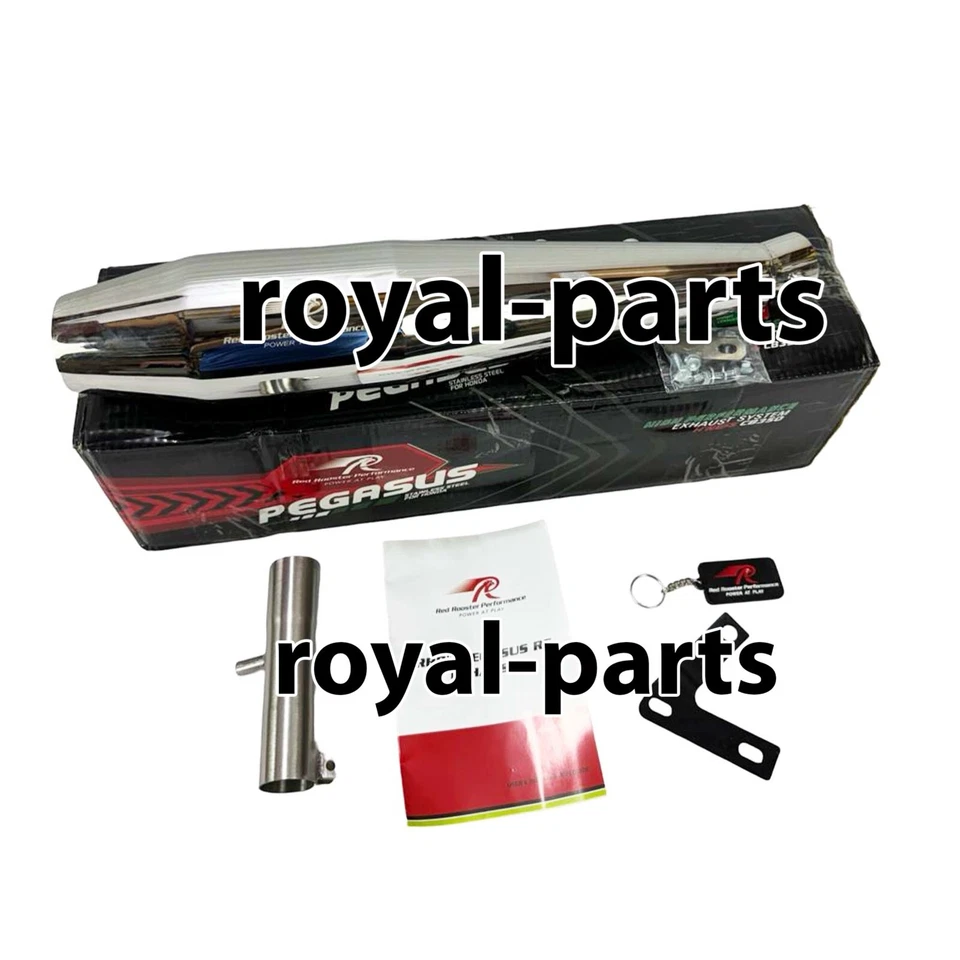 "ESCAPE RED ROOSTER PEGASUS S.S" APTO PARA HONDA CB350 RS Foto 4 de 4