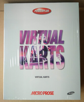 Virtual Karts Microprose PC CD-ROM Big Box  NEU & OVP 