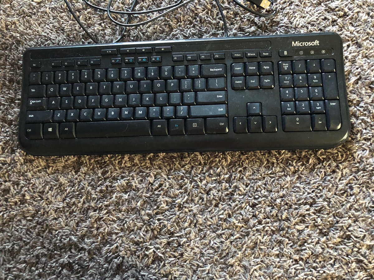 Microsoft Wired Keyboard 600 Model 1576 For Gaming Experience | eBay