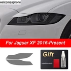 Pre-cut Headlights Smoke Paint Protection Vinyl Tint Wrap Film For Jaguar XF
