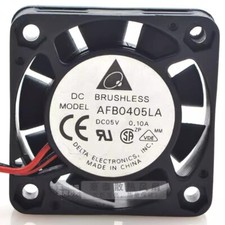 Delta AFB0405LA DC5V 0.1A 4010 Dual Ball Cooling Fan