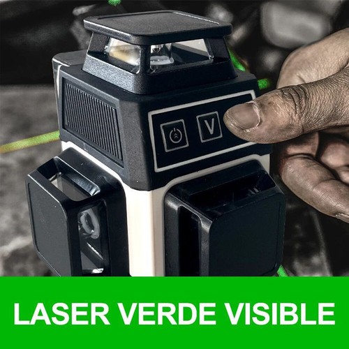 16 Lines 4D Laser Level Green Lines 360 Self-Leveling Horizontal and Vertical - Picture 5 of 13