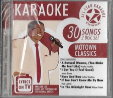 Motown Classics: Volume 1 - All Star Karaoke Cd, 2003 Brand New Sealed 