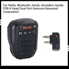 Walkie Talkie Wireless Bluetooth Hand Microphone for Baofeng 5R 888S 8000D