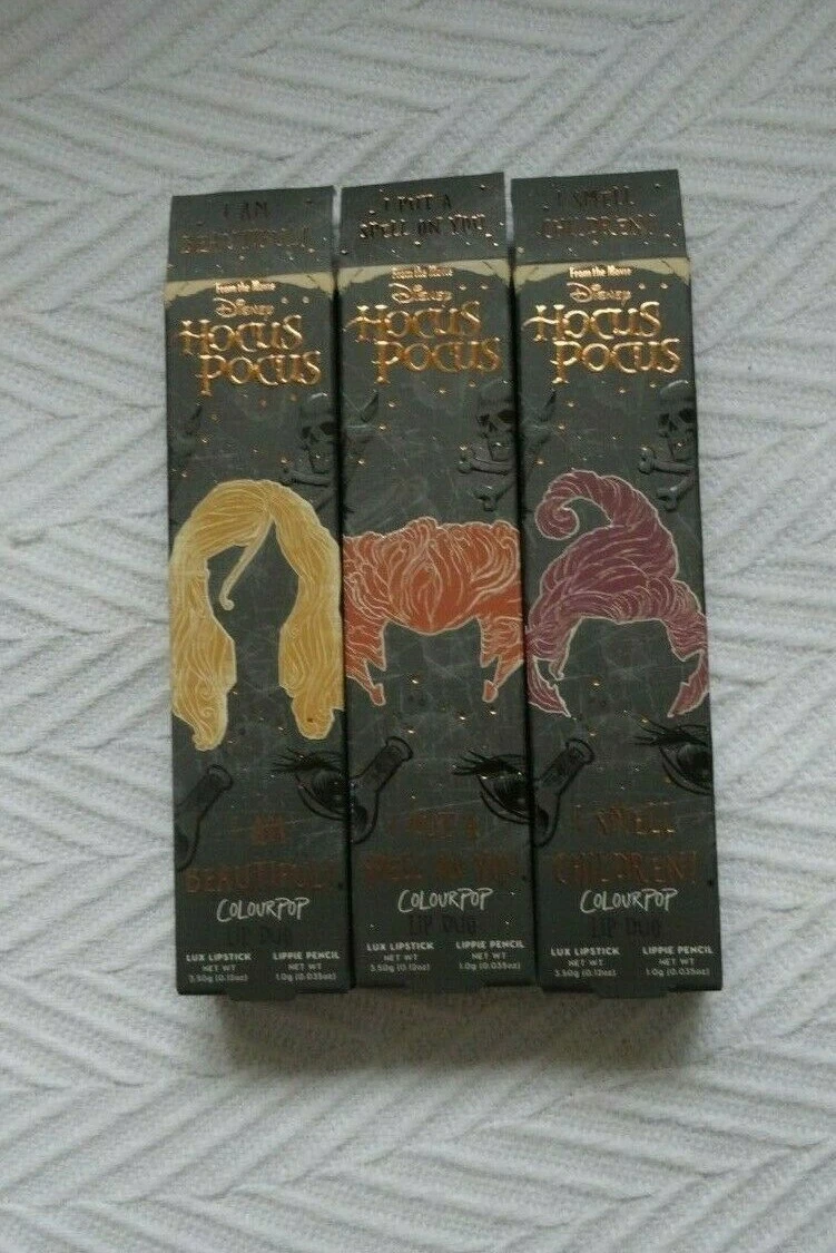 COLOURPOP Disney Hocus Pocus Lip Kit - Lux Lipstick & Lippie Pencil - YOU CHOOSE