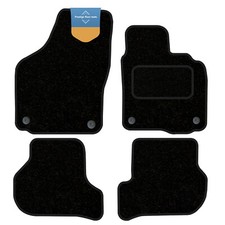 Fits Skoda Octavia 2008-2013 Fully Tailored Carpet Car Floor Mat Black