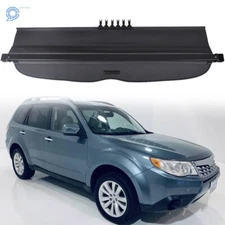 Cargo Cover Security Trunk Shield For 2009-2013 SubAru Forester  Tonneau Black