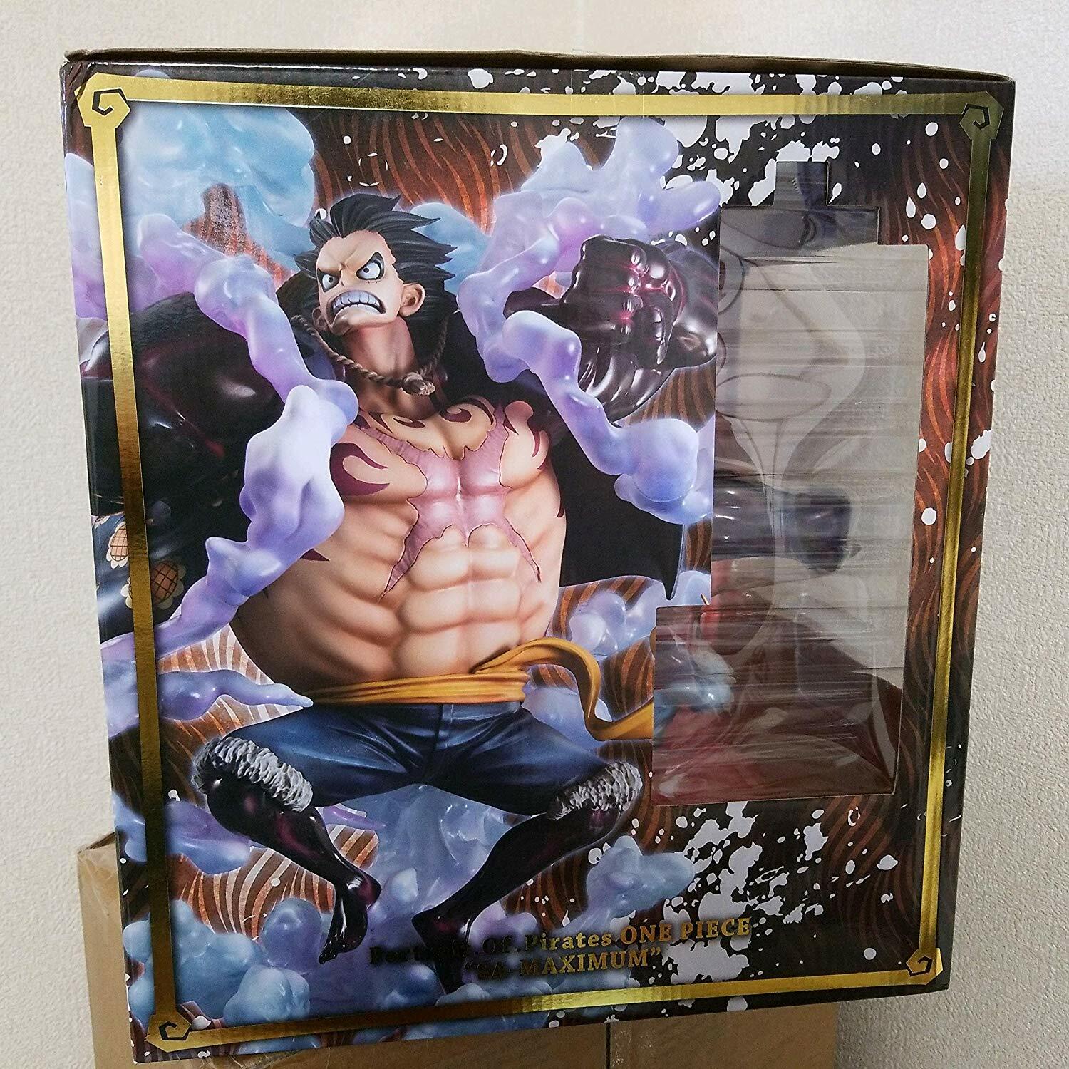 Megahouse Monkey D Luffy Gear 4 Bouncy Man Pop Sa Maximum Manga For Sale Online Ebay