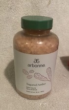 Arbonne SUGARED AMBER BATH SALTS 16oz Vegan Cruelty Free