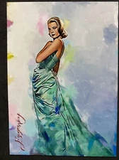 Grace Kelly #3 Art Card Limited Numbered xx/50 Edward Vela Signed 2018.