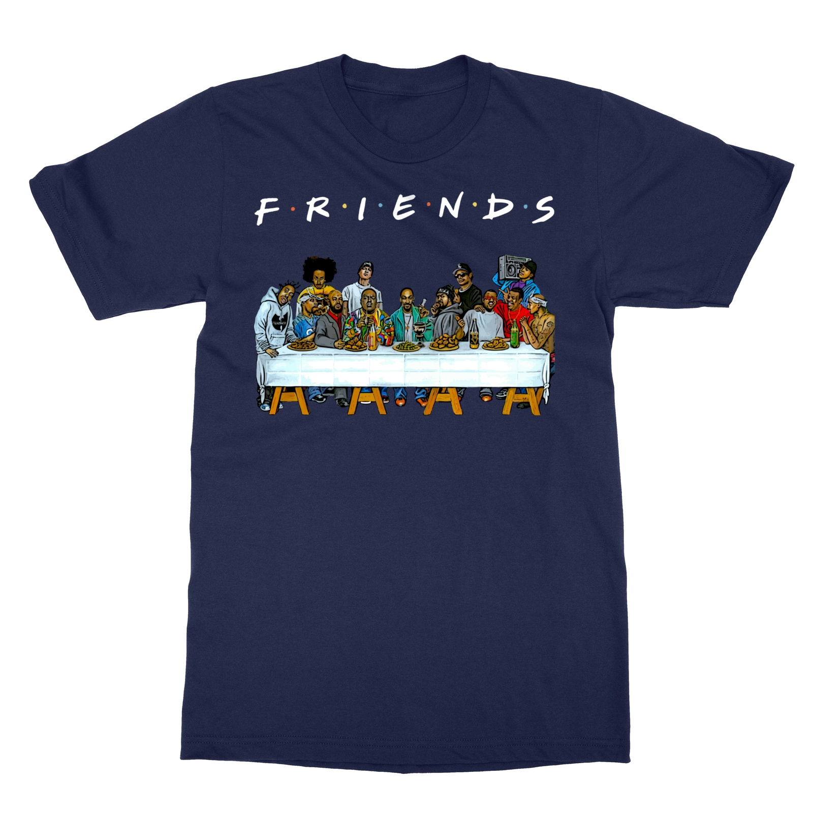 Friends Hiphop Rapper Legends Old School Men's T-Shirt