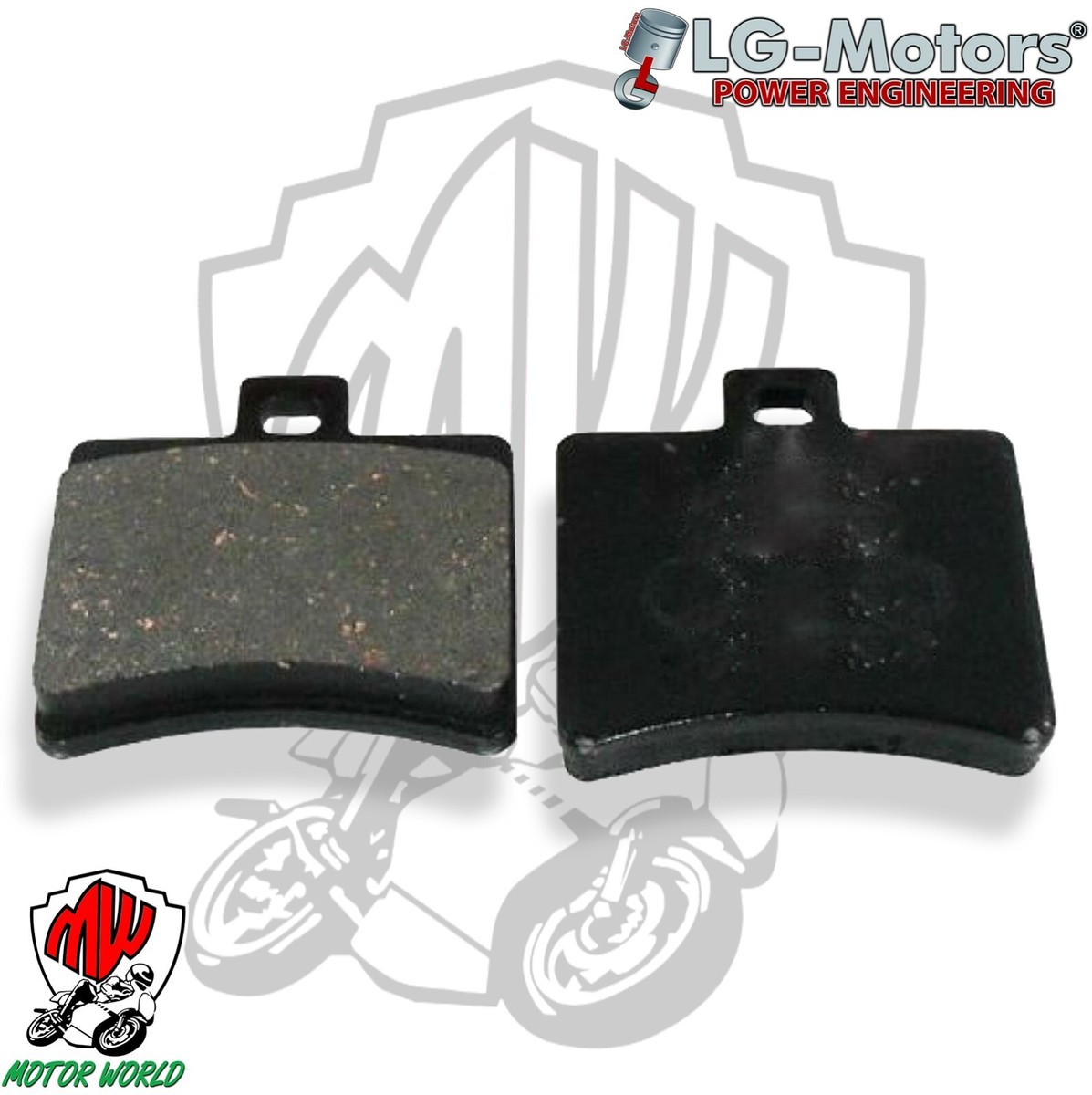 Pastiglie Freno Organiche Posteriori Per Aprilia Atlantic 500 2002-2005 - 5