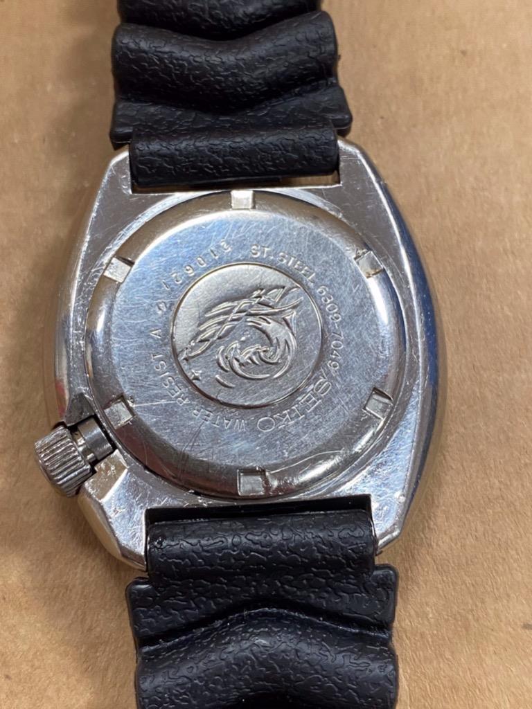 【希少】セイコー　6309-7049 自動巻　デイデイト　ブラック 1987 Seiko 6309-7049 Automatic Dive Watch | DC Vintage Watches