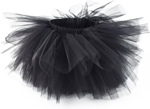 Girl'S 6-Layered Tulle Fluffy Tutu Skirt Princess Dancing Petticoat Ballet Under