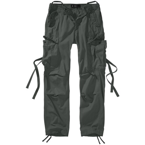 Pantalon Cargo Militaire Femme Brandit - Tissu Ripstop Coton - Coupe Droite - Style Army Outdoor