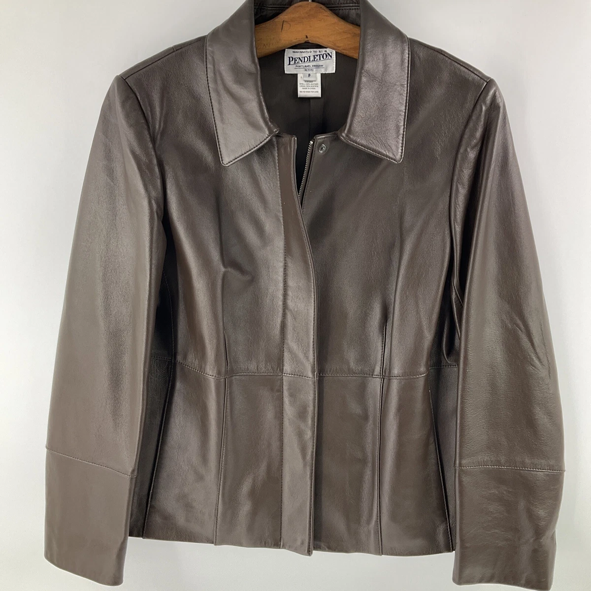 Pendleton leather deals jacket