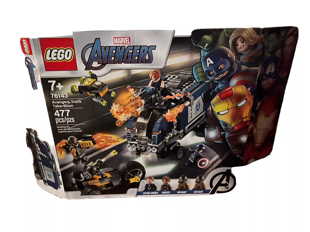 LEGO Avengers Take Down Truck