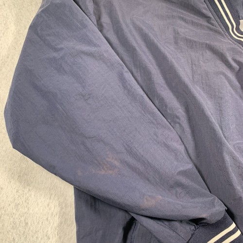 Vintage Russell Athletic Pullover Mens 2XL Blue Navy Windbreaker - Picture 4 of 12
